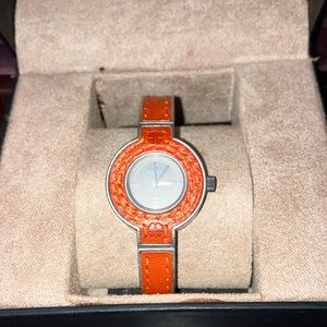 Lucky brand stainless steel orange women’s watch